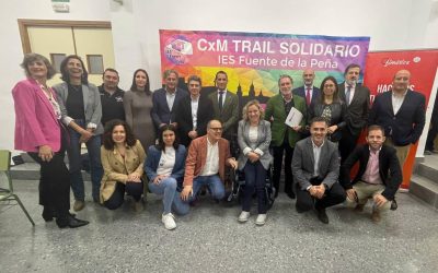 El Ayuntamiento colabora con el IES Fuente de la Peña en la organización de su VI trail solidario a beneficio de Jaén Inclusiva