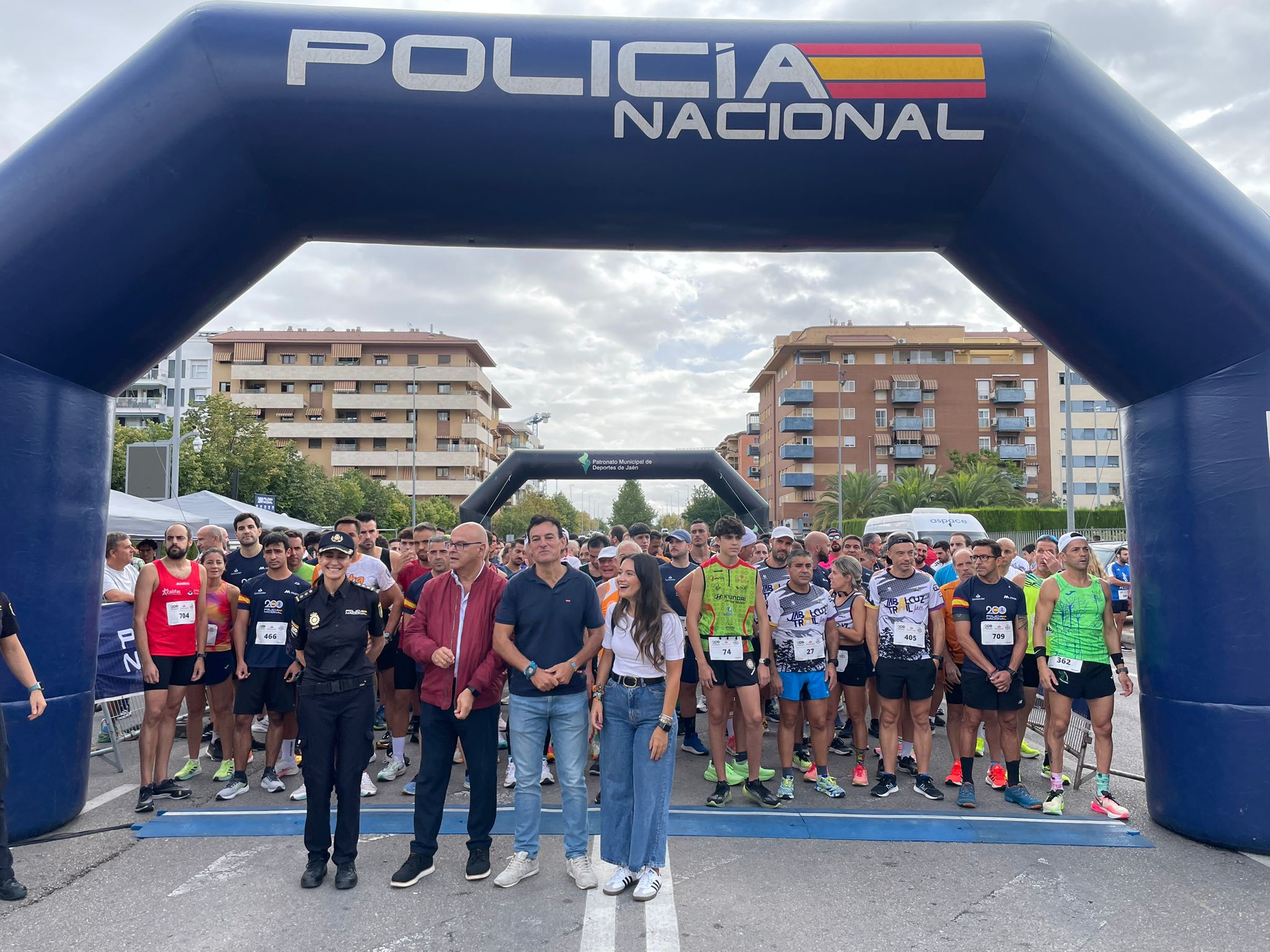 Más de 800 personas compiten en la carrera solidaria Ruta 091 celebrada a beneficio de Aspace Jaén