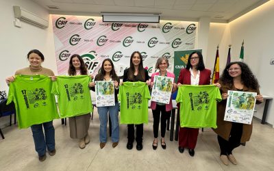 El Ayuntamiento colabora con CSIF Jaén en la organización de la XI Carrera por la No Violencia de Género y la Igualdad, cuya recaudación irá destinada a proyectos de Cáritas y de Tendiendo Puentes