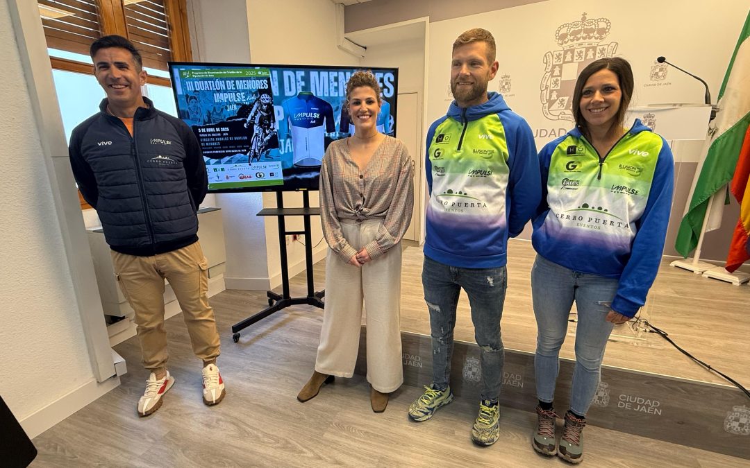 El Ayuntamiento se vuelca con la celebración del III Duatlón de Menores de Jaén, que reunirá a unos 150 corredores y corredoras en el parque del Bulevar