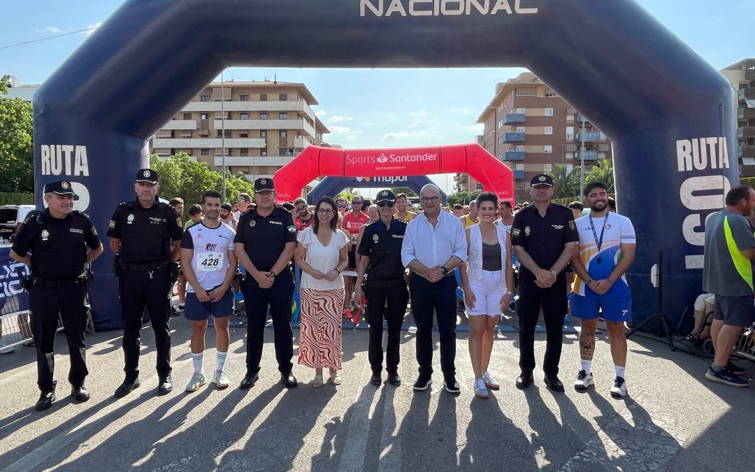 Triunfos de Sergio López y de María Moyano en la V Carrera Solidaria Ruta 091, que ha contado con más de 700 participantes que han desafiado a las altas temperaturas por una buena causa
