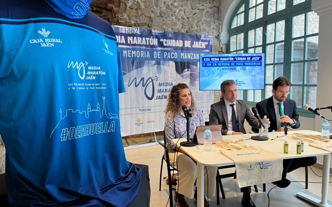 El Ayuntamiento valora el éxito de participación prevista en la Media Maratón de Jaén 2025 que batirá récords con más de 1.800 participantes inscritos que “suma logros a la marca de Jaén como ciudaddel atletismo”