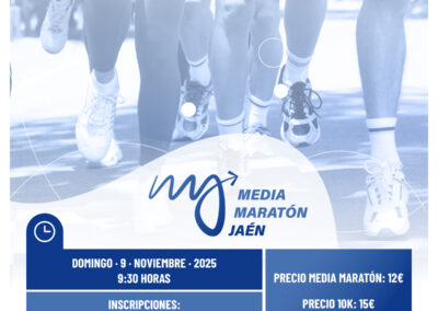 Media Maratón de Jaén y 10K en Memoria de Paco Manzaneda 2025