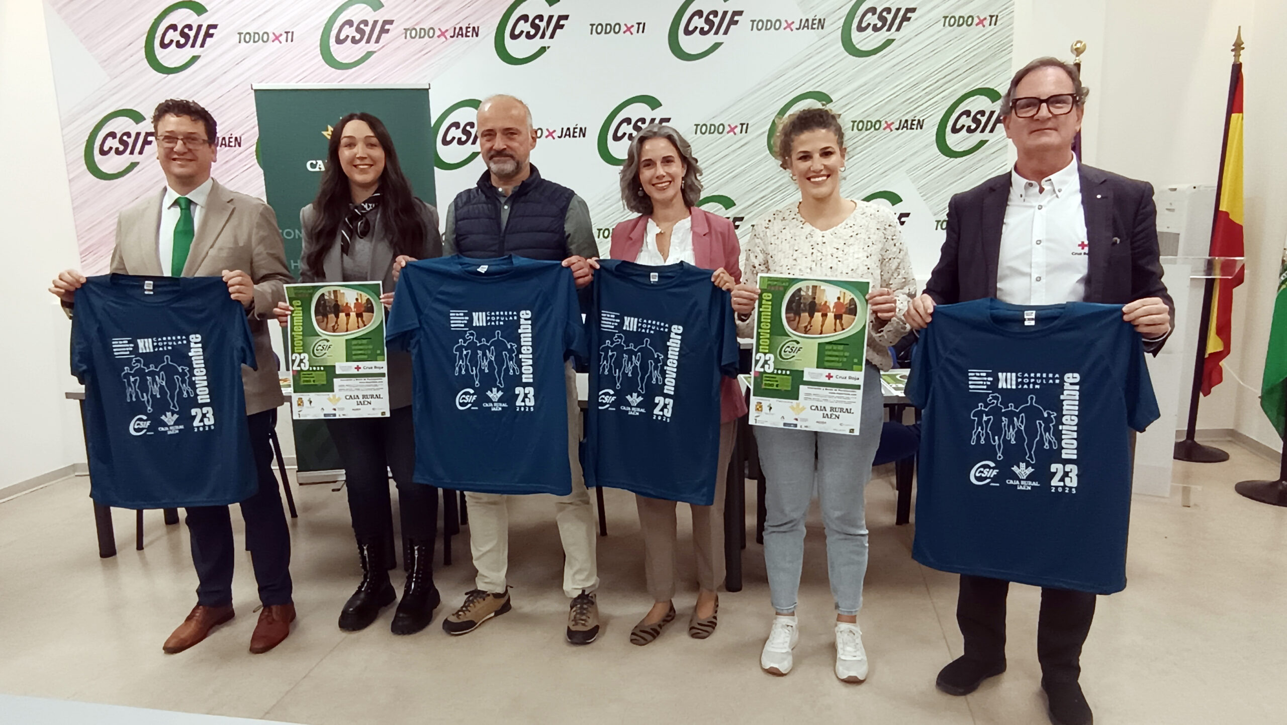 Fotografía presentación carrera CSIF