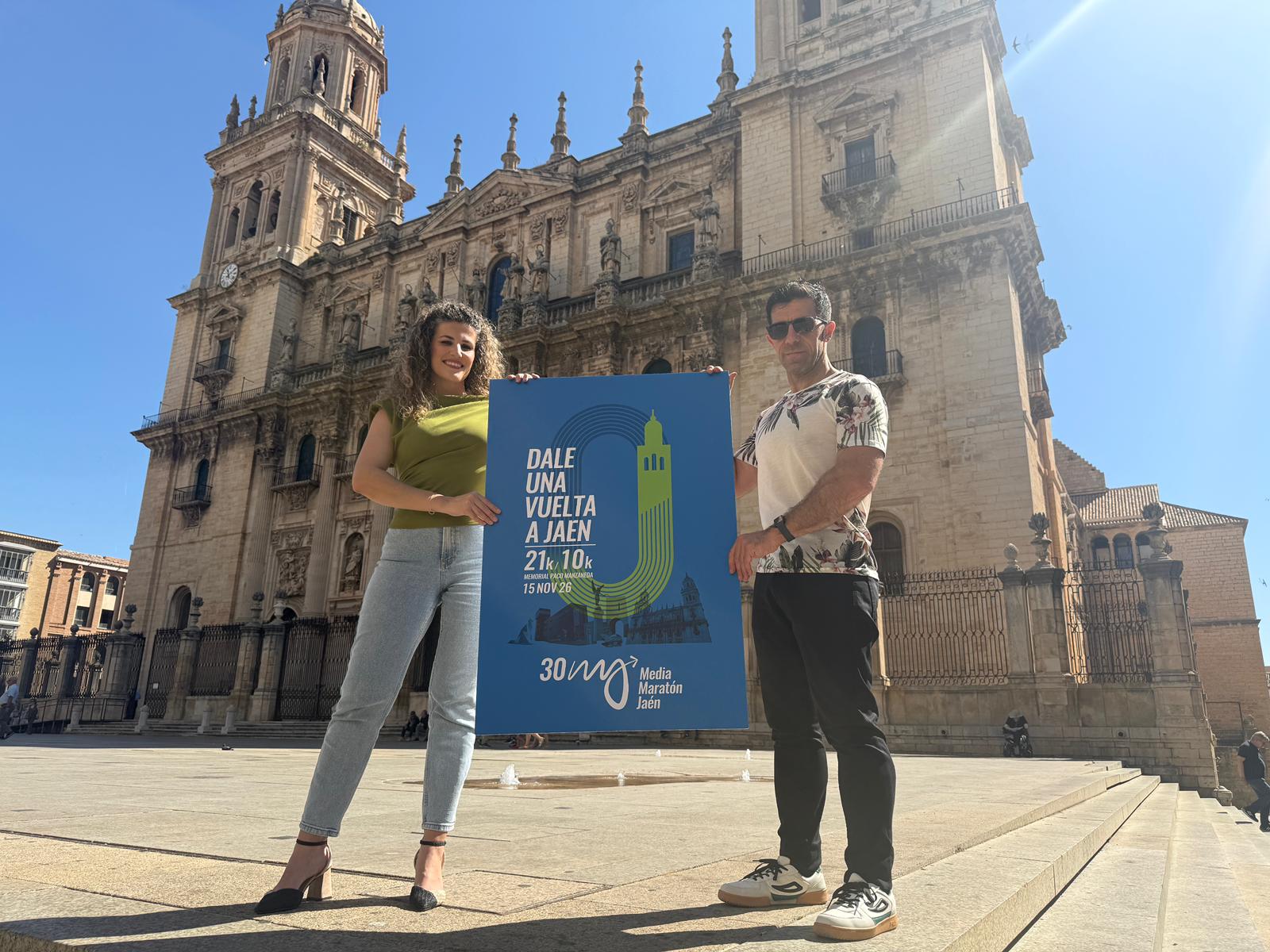 El Ayuntamiento abrirá el lunes 1 de junio el plazo de inscripción para la 30 Media Maratón “Ciudad de Jaén” y 10K en memoria de Paco Manzaneda del próximo 15 de noviembre